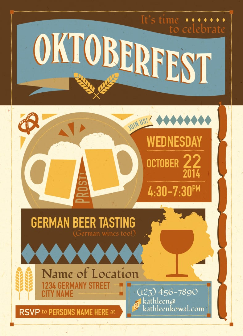 Oktoberfest Invite â Kathleen Kowal